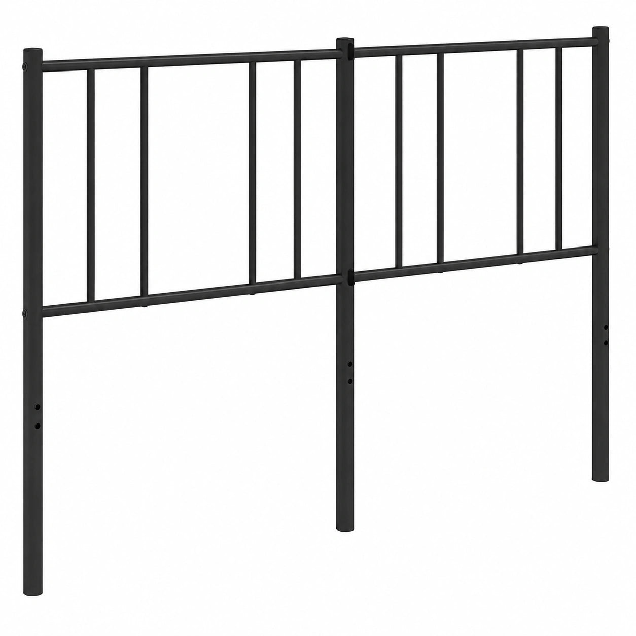 Metallbett-Kopfteil in Schwarz, 150 cm – Langlebiges Kopfteil aus Stahl für Schlafzimmer