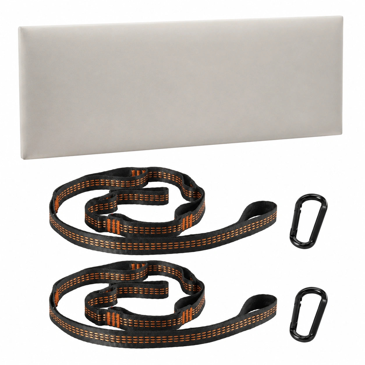 Murando Wandkissen Kopfteil Rechteck Kunstleder 30x60 cm - Schlafzimmer Deko