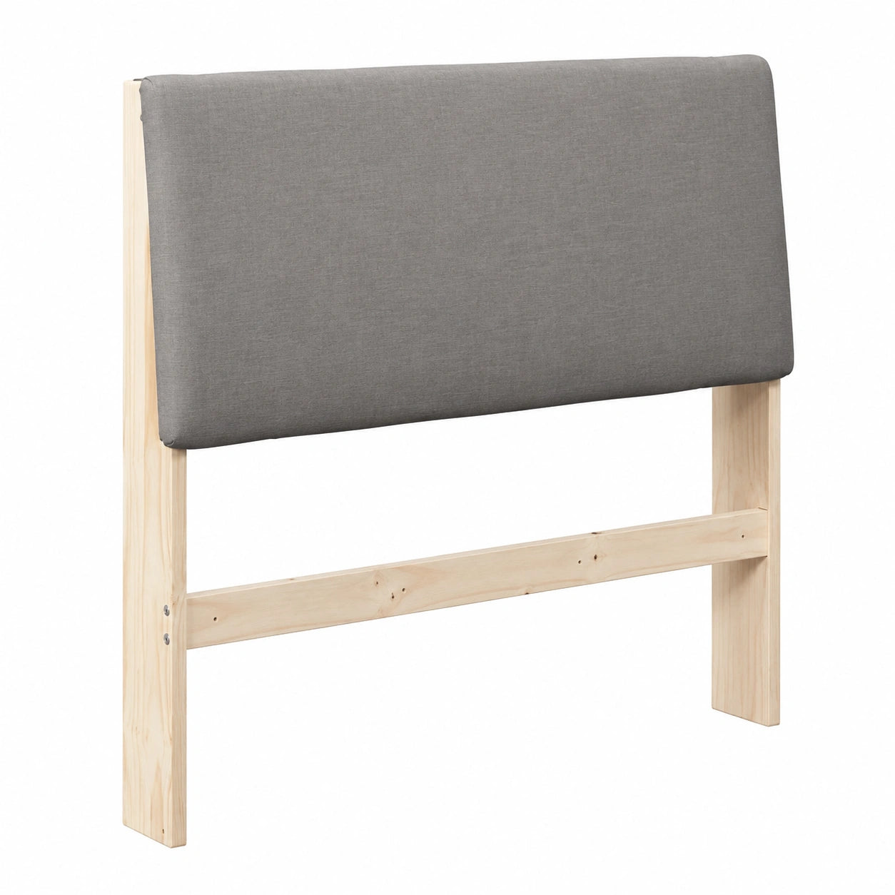 vidaXL Polsterkopfteil 100 cm Kiefernholz Taupe, Modernes Design für Schlafzimmer