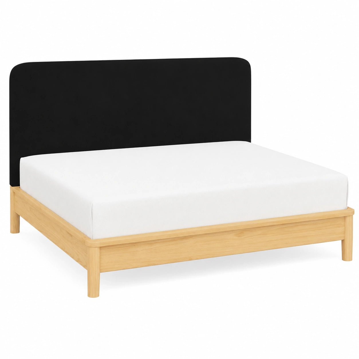 Elegante Kopfteilhülle aus Samt, Schwarz, 170-190 cm – Staubschutz für stilvolle Schlafzimmer