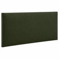 Samtkissen Kopfteil Wandpaneel 30x90 cm - Khaki