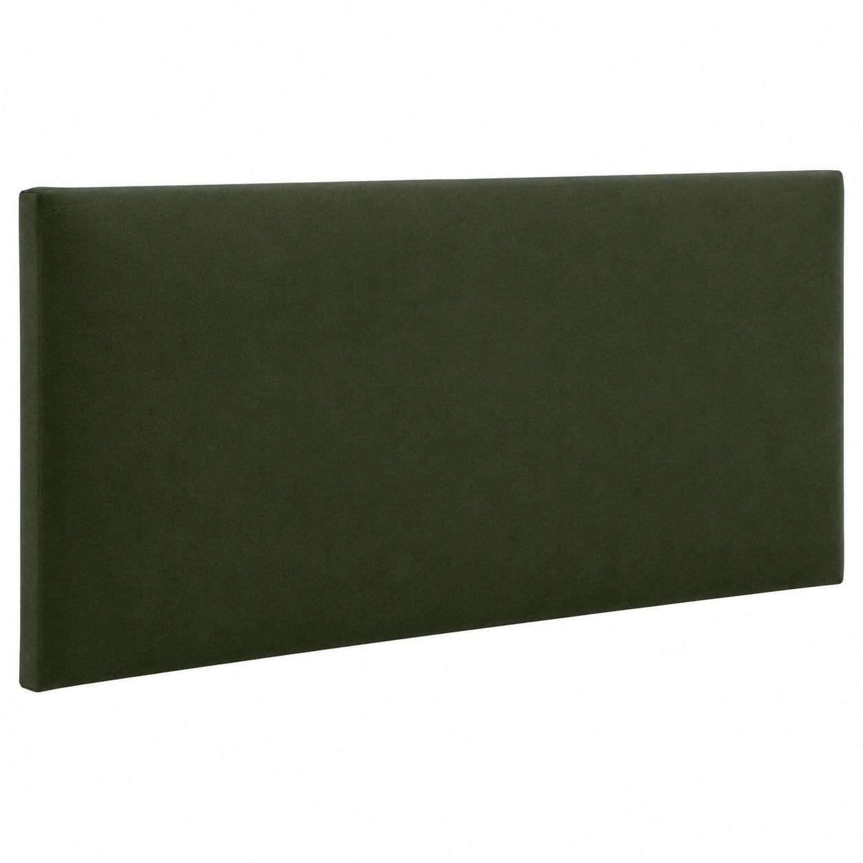 Samtkissen Kopfteil Wandpaneel 30x90 cm - Khaki