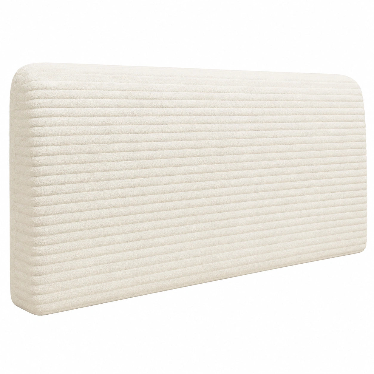Stretch-Cord-Kopfteilbezug in Beige, staubdichter Schutz für Kingsize- und Einzelbetten, Schlafzimmerdekoration, 180cm