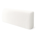 Elastischer Kopfteilbezug für Betten, gepolstert, 130-170 cm, Weiß
