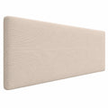Luxuriöses Cord-Kopfteil, gepolstert, modern, 160 cm, Beige