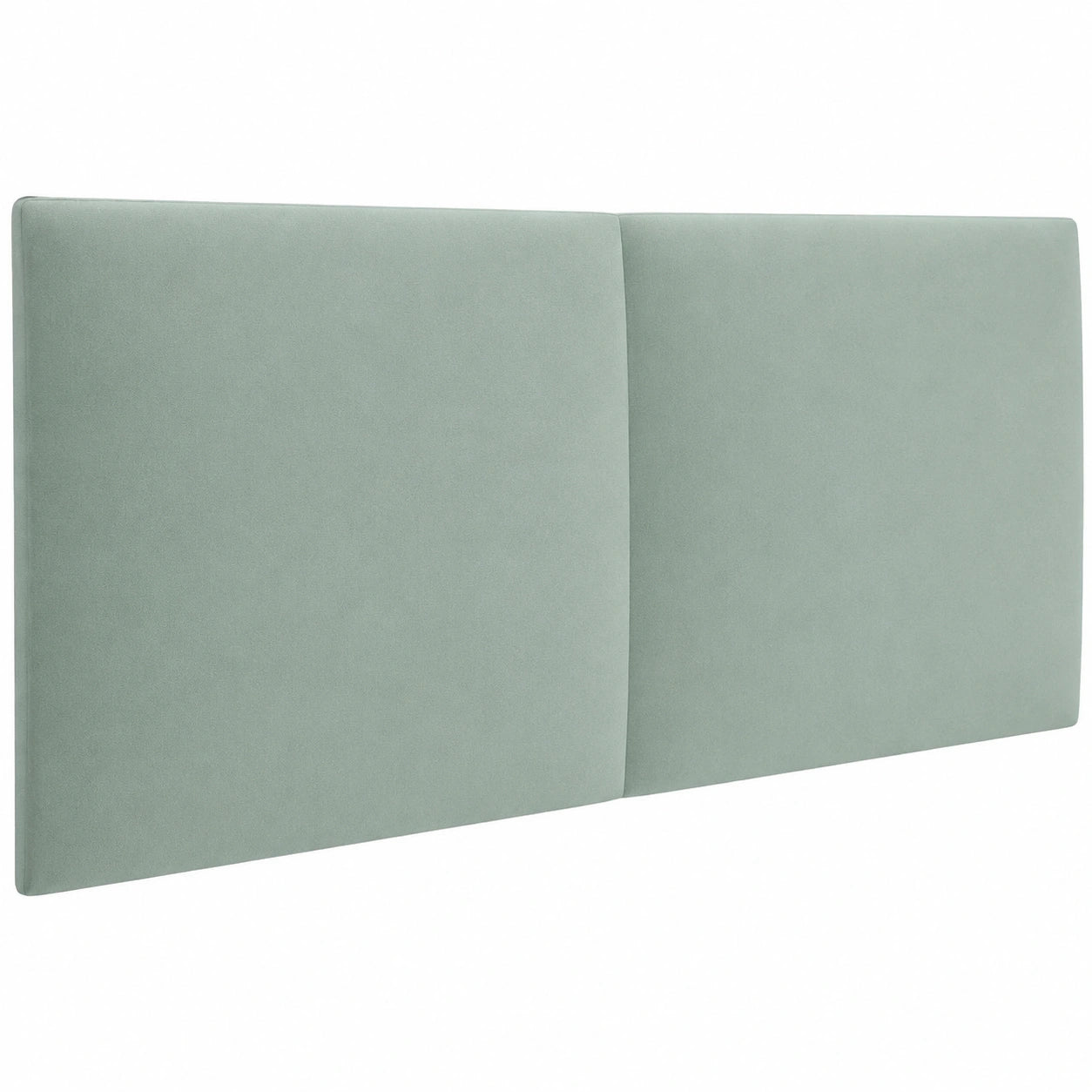 DHOME Akustisches Kunstleder-Kopfteil in Aquagrün, 200cm Breite, 4cm Dicke, Schallabsorbierend für Schlafzimmer