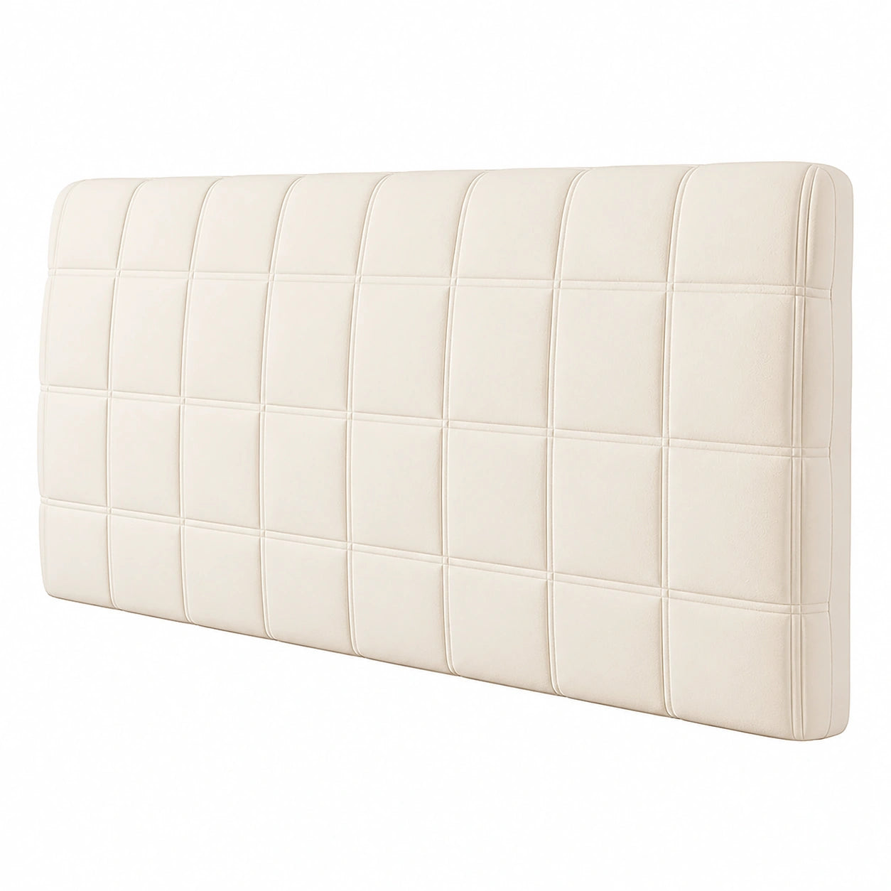 Stretch Kopfteilbezug, Waschbar & Staubdicht, Beige 180cm