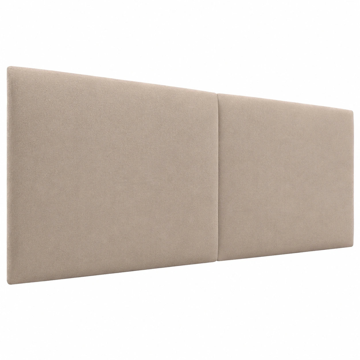 DHOME Schallabsorbierendes Kopfteil Aqualine Beige 200cm